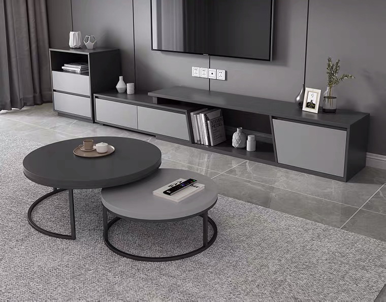 Living Room Modern Furniture TV Stand Coffee Table Set-UL-21LV1343