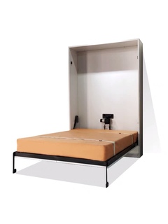 Modern Simple Wall Bed Multi-Functional Folding Bedroom Furniture Solid Wood Murphy Bed UL-23WB022