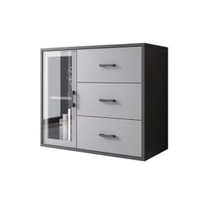 Modern wooden home furniture High-End 4 Shelf Shoe Racks Adjustable Partition Shoe living room kitchen Cabinet