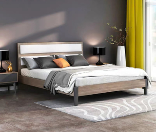 Modern Wooden Home Bedroom Furniture Set Wardrobe Mattress Storage Double Single King Size Sofa Wall Bed UL-9GD166
