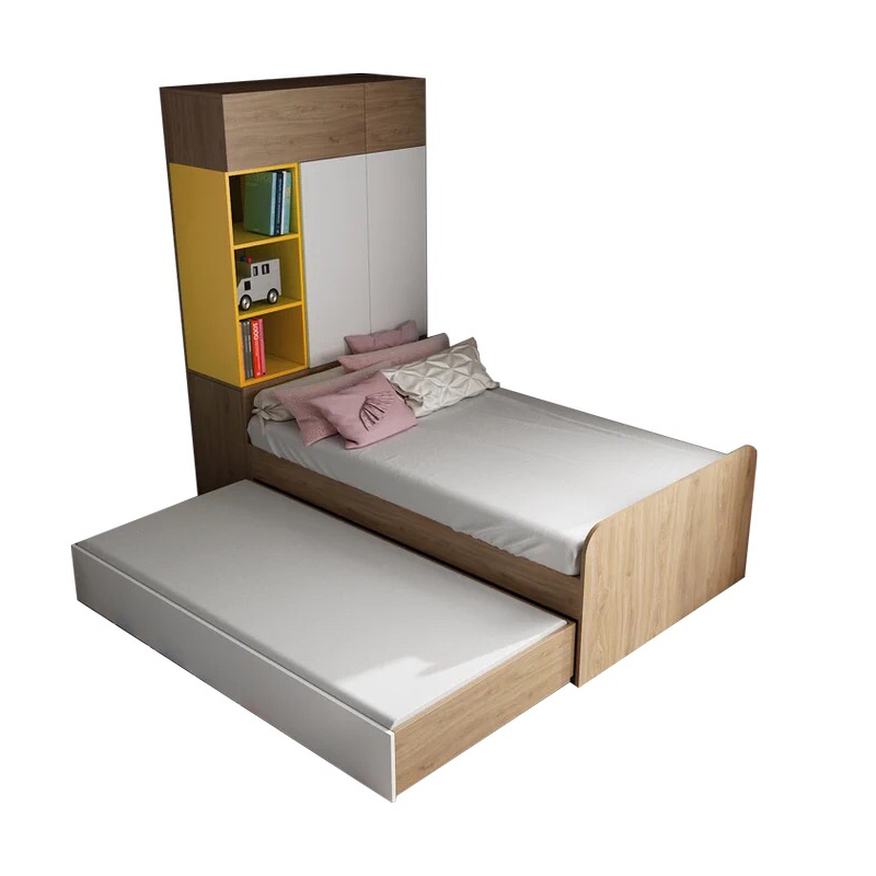 Top Seller Modern Design Home Bedroom Furniture Upholstered Fabric Storage Beds Set UL-22NR8509
