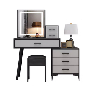 Nordic Wooden Furniture MDF Table Simple Bedroom Multipurpose Dressing Table