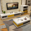 Modern Wooden Side Table Wall Cabinet Home Living Room Furniture Tea TV Stand Coffee Table HX-8ND9165