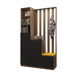 Modern Melamine Living Room Furniture Bookcase Sideboard Home Table Shoes Cabinet UL-9L0190