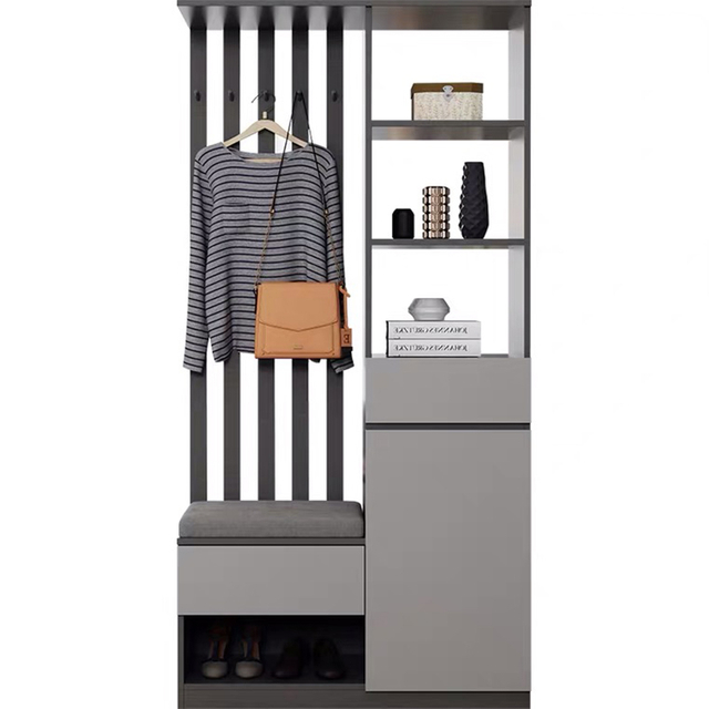 Luxury Wood Hotel Bedroom Home Living Room Furniture Small Display Wardrobe Living Room Shoes Cabinet UL-22LV1878