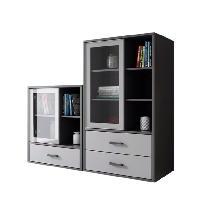 Modern wooden home furniture High-End 4 Shelf Shoe Racks Adjustable Partition Shoe living room kitchen Cabinet