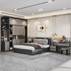 Customized 5 Star Hilton Project Modern Hospitality Bed Room Design Luxury Hotel Bedroom Furniture Set UL-22S315