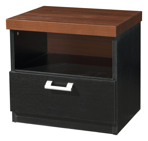 China Furniture Factory Modern Design Wooden Furniture Bedside Storage Cabinet Bedroom Nightstand UL-9GD136