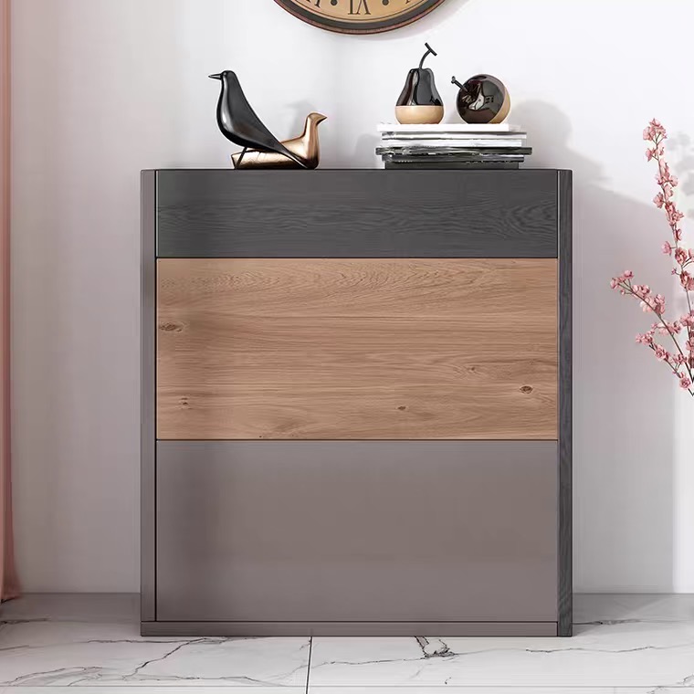 Free Standing Shoe Cupboard Storage Cabinet for Home Apartment Living Room Used Entryway