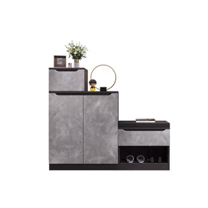 Italian Style Multi-Functional Shoe Cabinet with Large Storage Space Home Living Room Furniture Shoe Rack