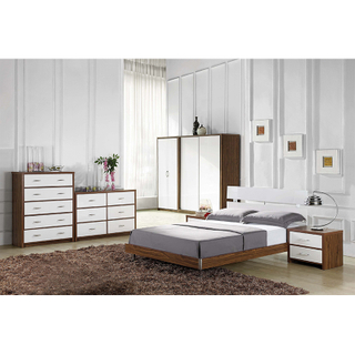 Wholesale Factory Price 5 Star Hotel Home Luxury Modern Design Wooden Bedroom Furniture Set UL-22NR8044