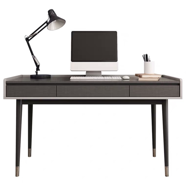 Grey Home Make Up Table Dressing Table Vanities Makeup Study Table with Storage And Drawers