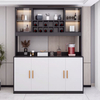 Modern Living Room Furnitutre Simple White Hall Showcase Cabinet Wine Kitchen Cabinet UL-22NF0001