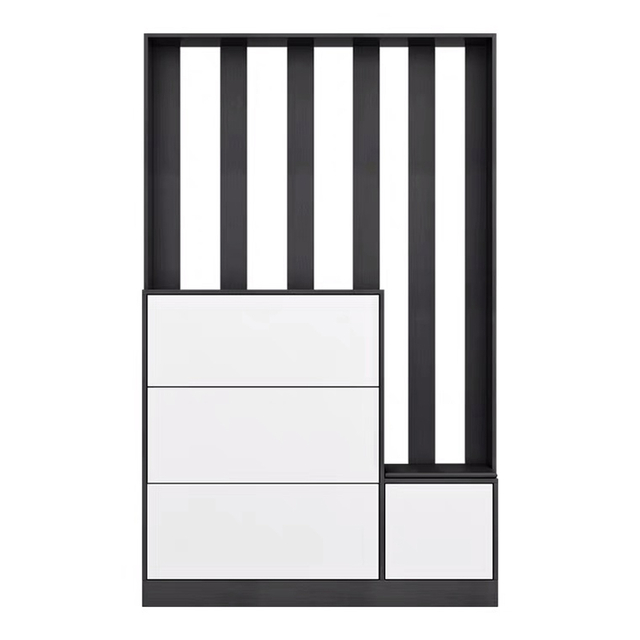 Apartment Kitchen White Simple Home Furniture Mirror Living Room Showcade Wine Cabinets UL-22LV1126