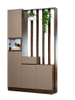 European Style Modern Factory Dining Home Furniture Modular Oak Wooden Kitchen Kving Room Cabinets UL-9L0240