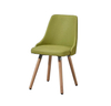 Hot Selling Fashion Fancy Fabric Plastic Wood Leg Dining Hotel Office Leisure Chair