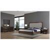 Wholesale Luxury Wooden Bedroom Furniture Soft Wall Bed Upholstered Leather Hotel King Bed Set UL-22NR8372
