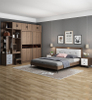 Foshan Customized Luxury Hotel Guest Room Modern Wooden Bedroom Furniture Set UL-22S303
