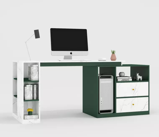 Nordic Bedroom Furniture Wooden Dressing Makeup Table With Mirror MDF Vanity Dresser Table Set