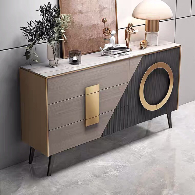 Modern MDF Wooden Furniture Wine Display Accessories Cupboard Kitchen Cabinets UL-22NF0464