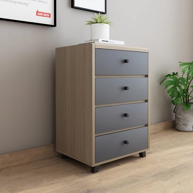 Factory wood Modern Classic Design Hotel Wooden Side Furniture Storage drawer Shelves Cabinet