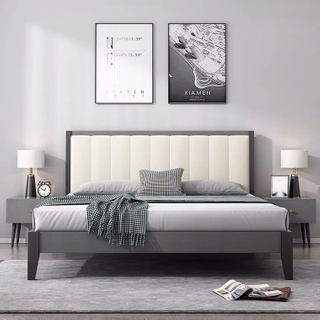 Wood Home Bedroom Bed Furniture Set Mattresses Single Double Bunk Bed for Adults UL-22LV0148