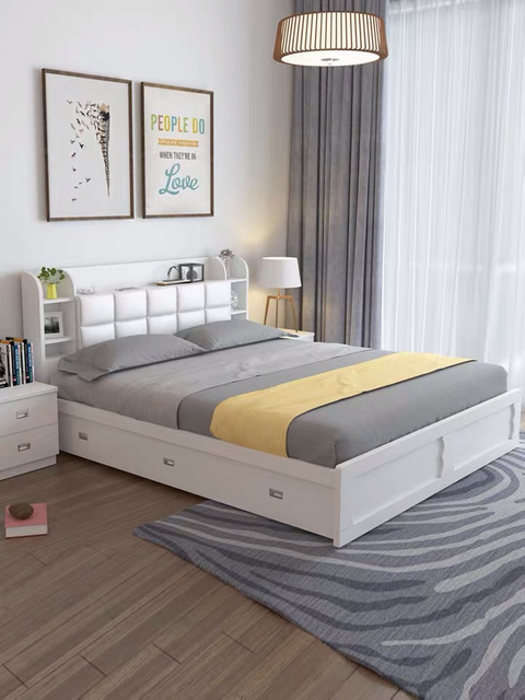 Wholesale Wooden Children Bedroom Furniture Set Murphy Wall Double Single Kids Bunk Bed Set UL-22LV0404