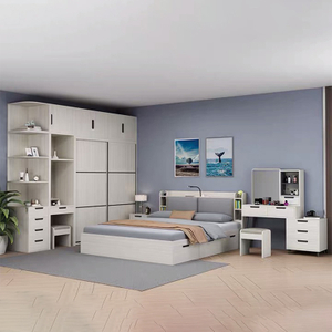 Hot Sell Home Hotel MFC Wooden Bedroom Furniture Double King Size Multi Function Sofa Bed HX-20ND611