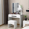 Support Customization Bedroom Furniture White Vanity Desk Make Up Table Bedroom Wooden Dresser Dressing Table with Mirror