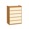 Wholesale Wooden Home Modern Chest Drawer Book Case Shelf MDF Storage Cabinet Living Room Furniture