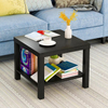 New arrival luxury Mdf modern luxury living room Wood Coffee Table set IMG_9181