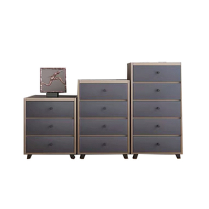 Modern wooden living room home furniture Entryway Stand Shoe Rack Storage Organizer Cabinet 4 Drawers Black