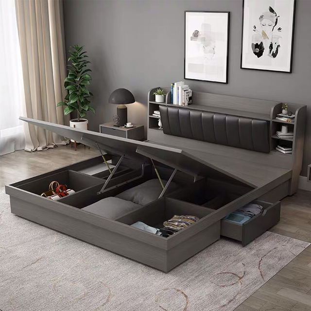 Chinese Modern 5 Stars Commercial Holiday Oak Wood Hotel Wooden Bedroom Furniture UL-22NR60978