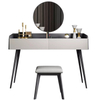 Vanity Office Living Bedroom Set Dressing Table with Storage Mirror Makeup