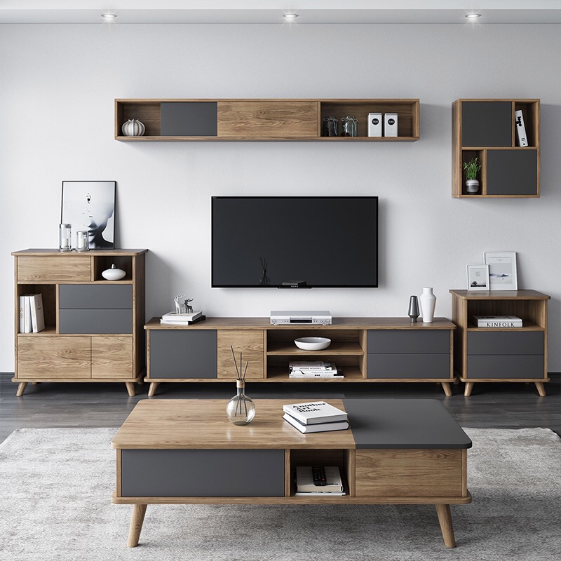 Light Luxury Custom Home Furniture Living Room Sofa TV Unit Set Coffee Table-UL-11N00433