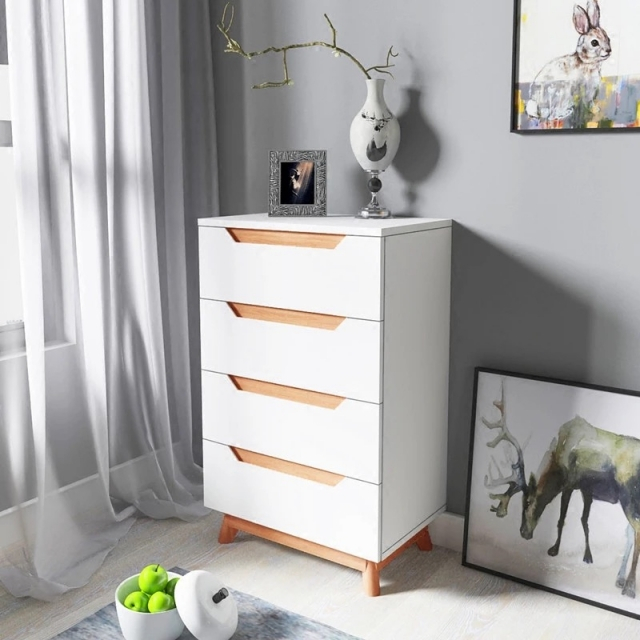 Luxury Storage Cabinet Simple Wooden living Dining Room furniture Sideboard Kitchen Cupboard