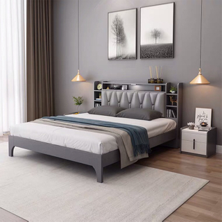 5 Star Complete Luxury Modern Solid Wood King Size Double Bed Furniture Set for Hotel Bedroom UL-22NR60990