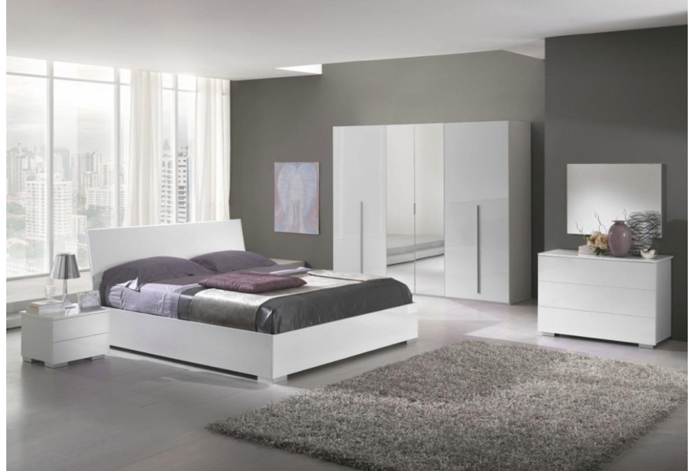 Wholesale Modern Minimalist Home Hotel Bedroom Furniture Double Bed Wooden Panel Platform Beds Set UL-22NR8491