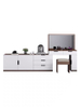Hot Storage Cabinets Open Shelves Dresser with Removable Mirrors Dressing Table with Led Mirror Makeup Vanities