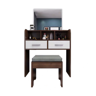 Wooden Vanity Table with Mirror Home Furniture Set Dressing Table for Bedroom