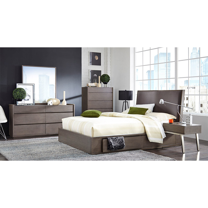 Modern Wholesale Style Living Room Furniture Set Single Wooden Bedroom Children Kids Bunk Bed UL-9EU1017