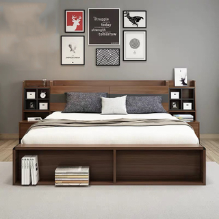 Luxury Wooden Modern Office Home Bedroom Furniture Upholstery Bedroom Single Double Kids Sofa Bed UL-9BE129