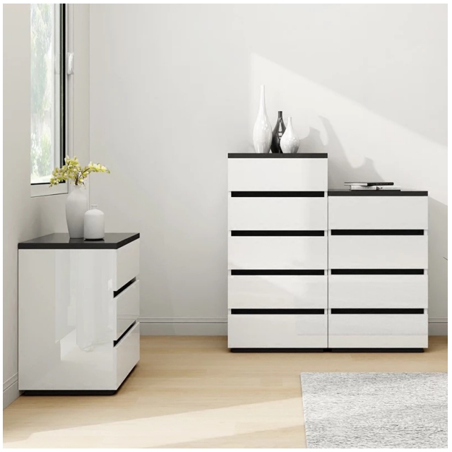 Modern Home Furniture Set Storage Cabinet Wooden Materials Farmhouse Waterproof Kitchen Cabinets