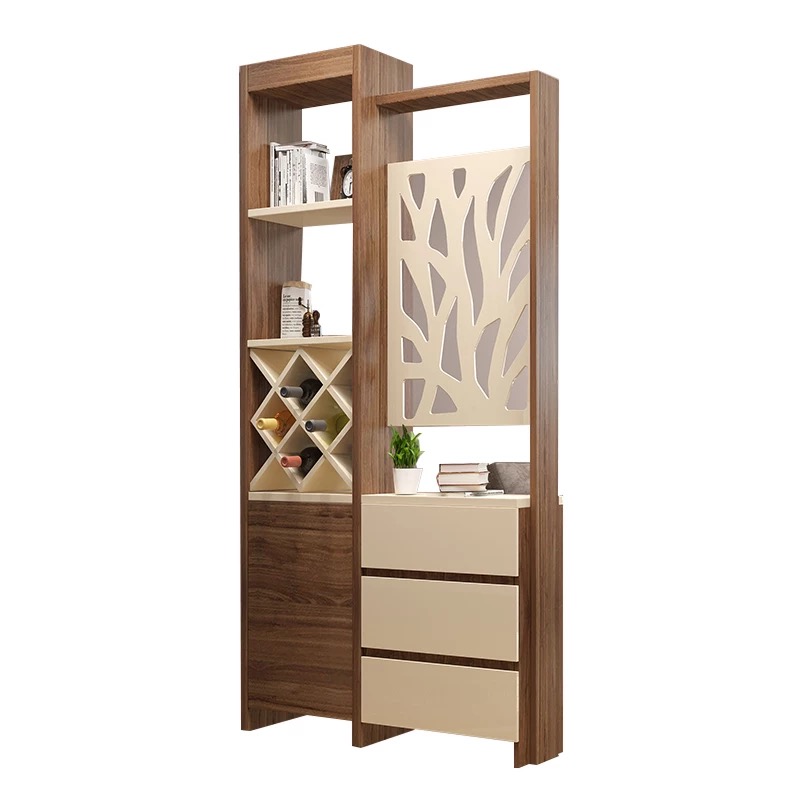Home Simple Wooden Hotel Furniture Set Mirror Cupboard Bookcase White Table Cabinet UL-9L0289