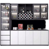 Chinese Supplier Wine Wooden Living Room Home Furniture Display Cabinet with Wine Cabinet Bar UL-22NF0121