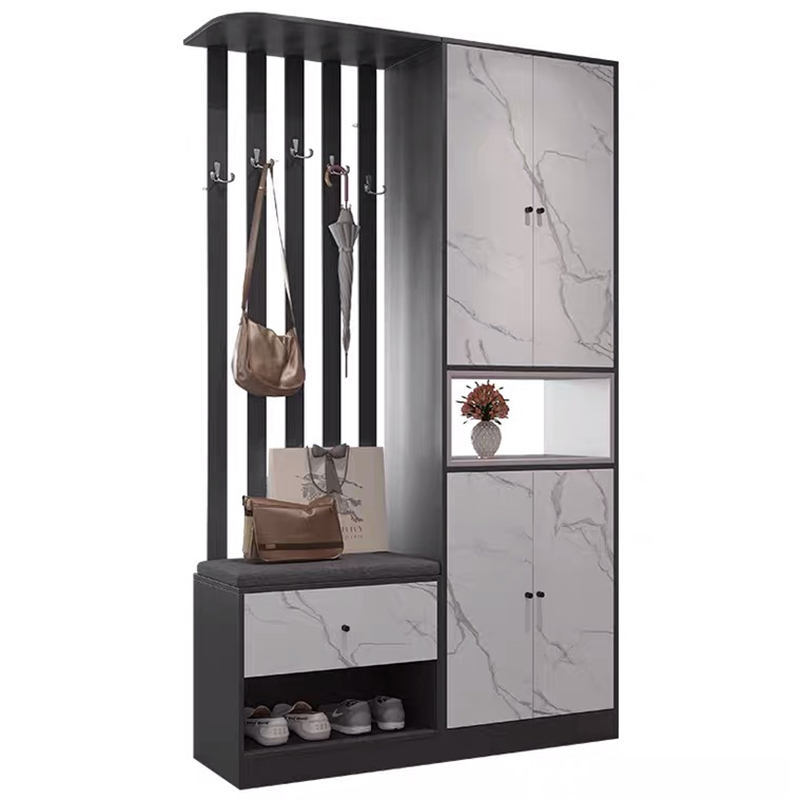 Simple Wooden Customized Bedroom Living ROM Furniture Wardrobe Shoe Case Wine Display Cabinet UL-22LV1717