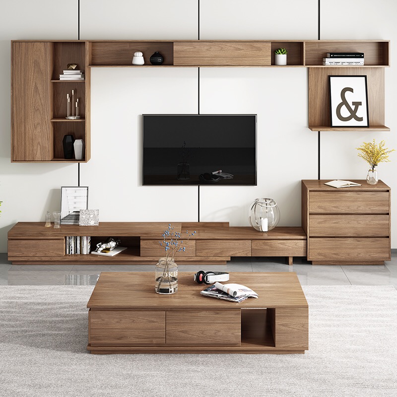 Good Quality Fashion Home Furniture Living Room Furniture TV Stand Set TV Cabinet-UL-11N0478