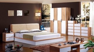 Custom Factory Modern 5 Star Hotel Room Luxury Interior Design Wooden Bedroom Furniture Set UL_L603