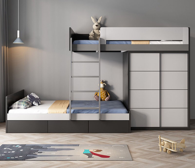 Simple Design Children Bedroom Wooden White Single Folding Mattress Sofa UL-11N0888.1