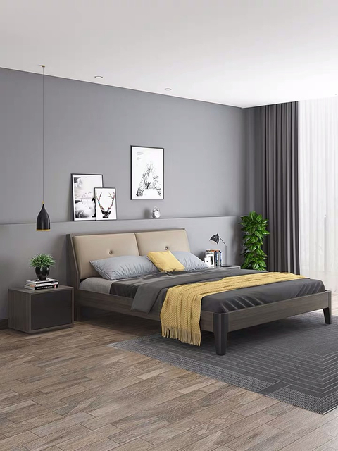 Wholesale Antique Office Wooden Modern Home Bedroom Furniture Set MDF Folding Wall King Sofa Double Bed UL-22LV0240